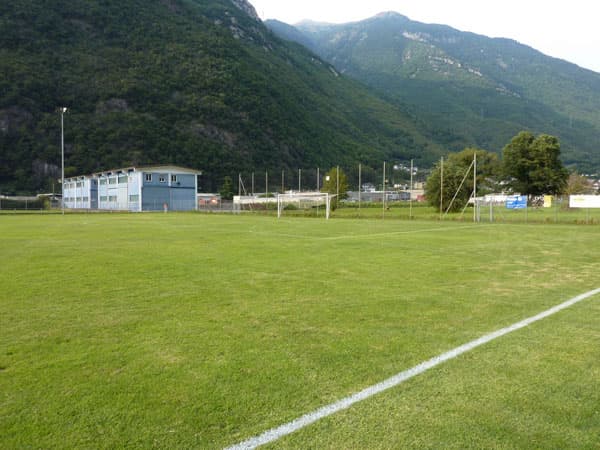 Angolo nord del campo