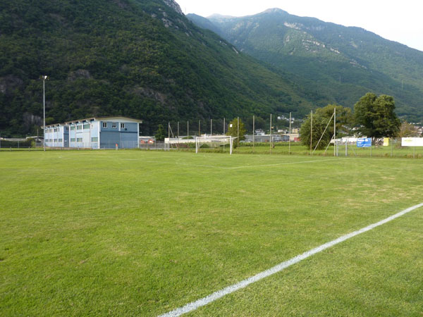 Angolo nord del campo