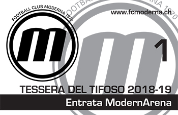 Tessera tifoso Shop FC Moderna